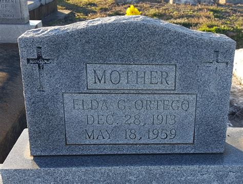 Elda Guillory Ortego Find A Grave Memorial