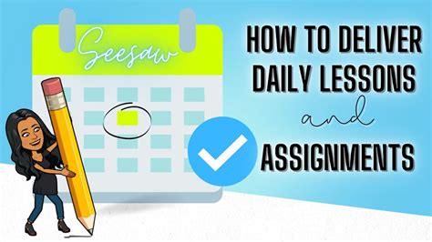 How To Deliver Daily Lessons And Assignments Youtube