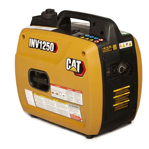 New 1000 Watt Inverter Generator Cat® INV1250 Quiet Generator For Sale ...