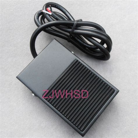 Momentary Heavy Duty Metal Skidproof Foot Pedal Switch Various Use