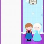 Frozen Cute Roxo E Azul Kit Festa Infantil