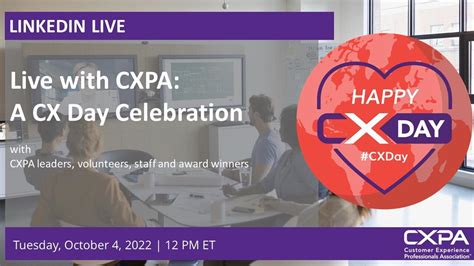 Cxpa Celebrates 10th Cx Day With Packed Live Event