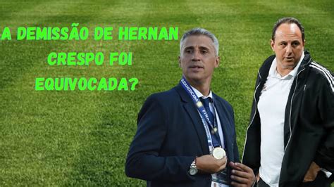 Rogério Ceni ou Hernan Crespo Qual é o melhor treinador YouTube