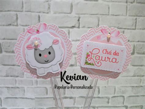 Topper Para Docinho Ovelhinha Elo Produtos Especiais