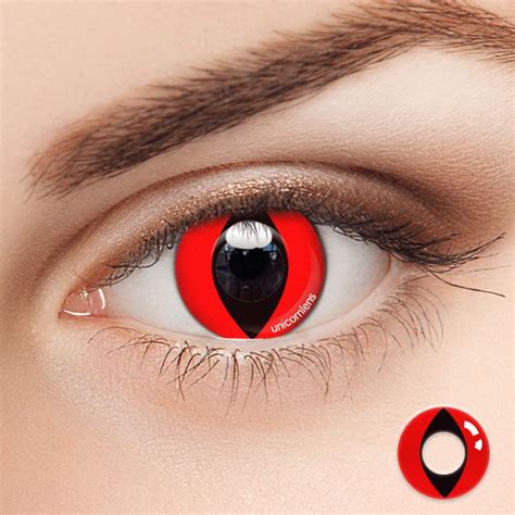 Cat Eye Colors Red Cats Eye Contact Lenses Colored Colored Contacts