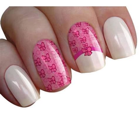 Adesivos De Unhas Feminice S For Nails Lacinhos Rosa M891 Submarino