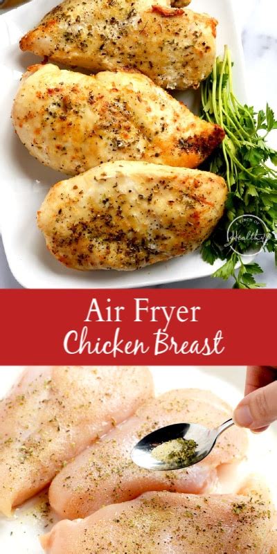 Air Fryer Chicken Breast Basic Tender Juicy