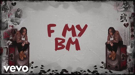 Moneybagg Yo F My Bm Official Lyric Video Youtube Music