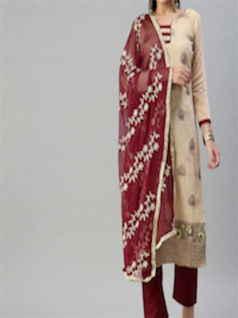 Buy KALINI Woven Design Ethnic Motifs Unstitched Dress Material Dress