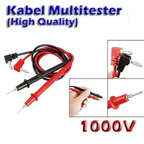 Jual Kabel Multitester Test Lead Probes Avometer Multimeter Tester