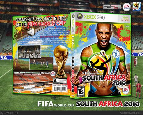 2010 FIFA World Cup South Africa Xbox 360 Box Art Cover by tat76