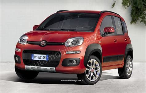 Nuova Fiat Panda Il Render Della Versione 4x4 Autoreporterit