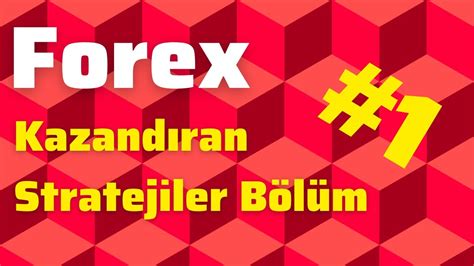 Forex Te Ba Ari Orani Kazandiran Stratej Ser S Youtube