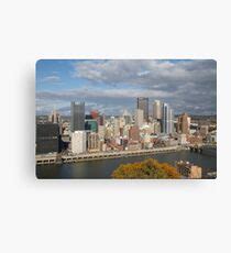 Pittsburgh Skyline: Canvas Prints | Redbubble