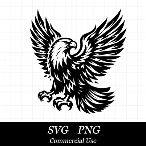 Flying Eagle Svg Eagle Svg Eagle Png Bird Svg Svg Files For Cricut