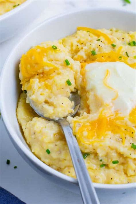 The Best Cheese Grits Recipe - Evolving Table