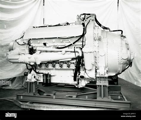 Napier Deltic Marine MTB engine Stock Photo - Alamy