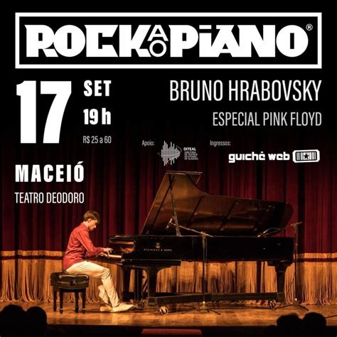 Bruno Hrabovsky Apresenta Rock Ao Piano Especial Pink Floyd No Teatro