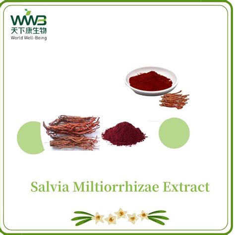 World Well Being Plant Extract Food Additive Tanshinone Iia