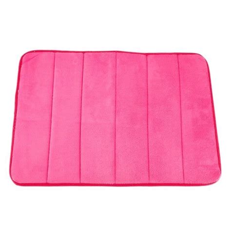 Tapis de Bain Tapis de bain et de douche en mousse à mémoire de forme