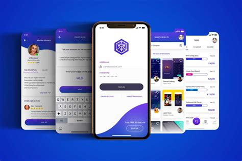 Virtual Assistant Mobile Uxui Design Behance