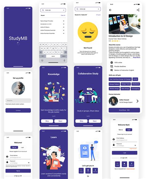 Study App Ui Figma