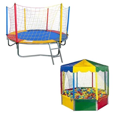 Cama El Stica Trampolim Pula Pula Infantil M Premium Piscina