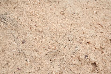 Sawdust stacked in a slide. The background is made of natural sawdust
