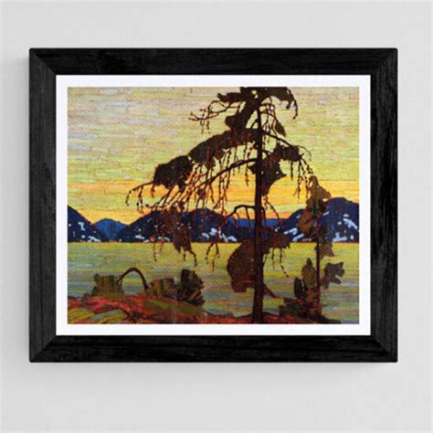 Bohouse Jack Pine Framed On Plastic/Acrylic Painting | Wayfair