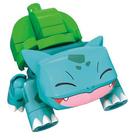 Blocos de Montar MEGA Pokémon Bulbasaur Poké Bola Mattel Bazaar