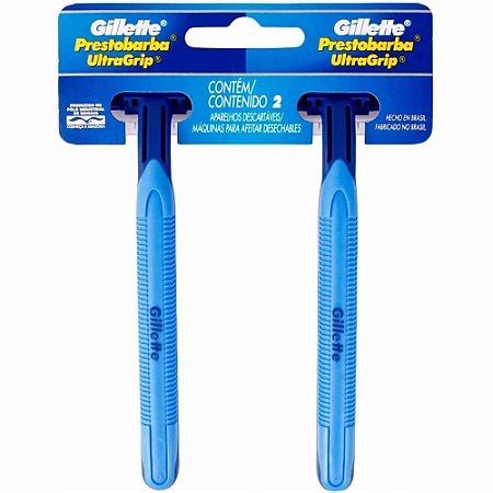 Aparelho Barbear Gillette Prestobarba Ultra Grip Masculino FarmaViver