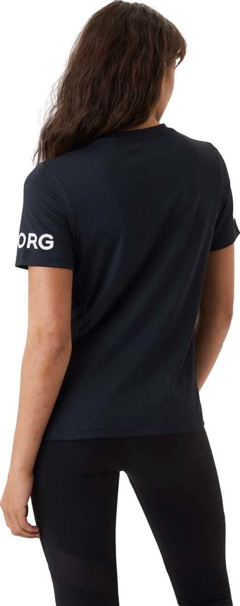 Björn Borg Womens Borg T Shirt Black Beauty Køb Björn Borg Womens