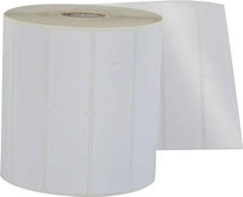 White Polyester Barcode Label Packaging Type Roll At Rs 100 Roll In