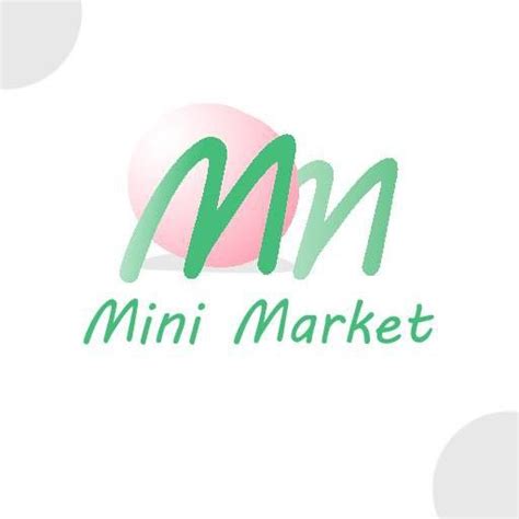 Mini market logo design | Logo design, Company logo, Marketing