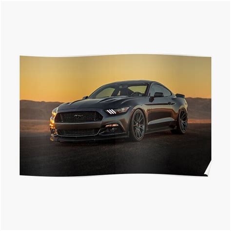 Ford Mustang Posters | Redbubble