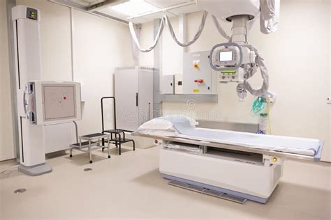 X Ray Department In Modern Hospital Stock Image Image Of Diagnostic