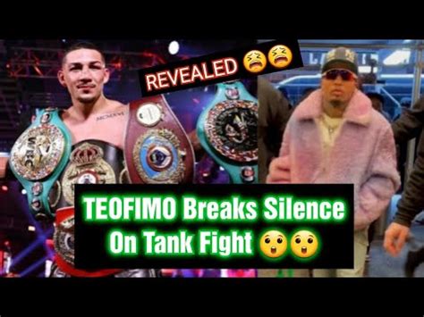 New Teofimo Lopez Tells All On Gervonta Davis Fight Youtube