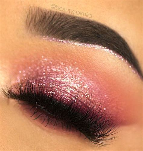 65 Pretty Eye Makeup Looks Glitter Pink Makeup Pretty Eye Makeup