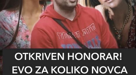 Otkriven Honorar Evo Za Koliko Novca Je Ana Pristala Da U E U Rijaliti