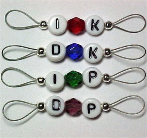 Multi Purpose Stitch Markers For Knitting Us 5 Item No Etsy