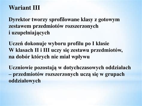 PPT Szkoły ponadgimnazjalne PowerPoint Presentation free download