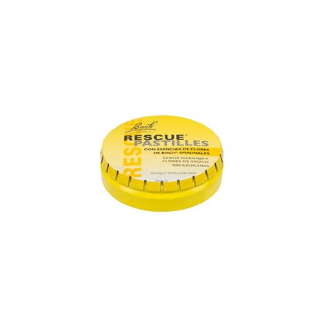 Comprar Bach Rescue Remedy Pastillas Sabor Naranja Sauco G Al Mejor