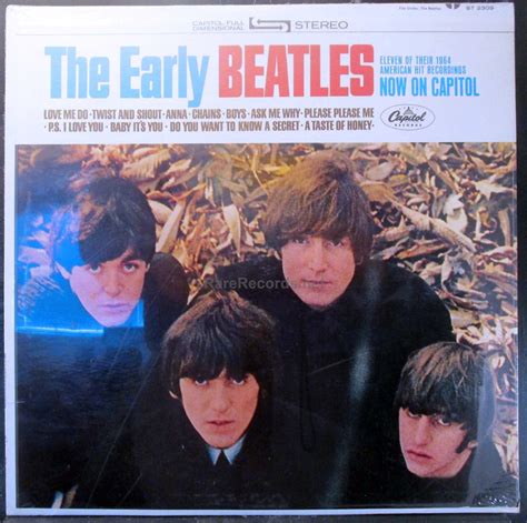 Beatles The Early Beatles Sealed 1965 Us Stereo Lp