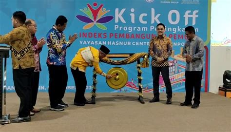 Bersama Kemenpora Hasnur Centre Gelar Program Peningkatan IPP