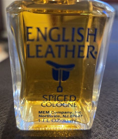 New Full Bottle Vintage Mem English Leather Spiced Cologne 1 Oz Ebay