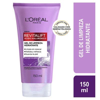 Gel Limpiador Hidratante L oréal París Ácido Hialurónico 150ml LOREAL