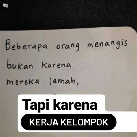 Meme Kerja Kelompok Ini Bikin Murid Kelimpungan Nilai Aman