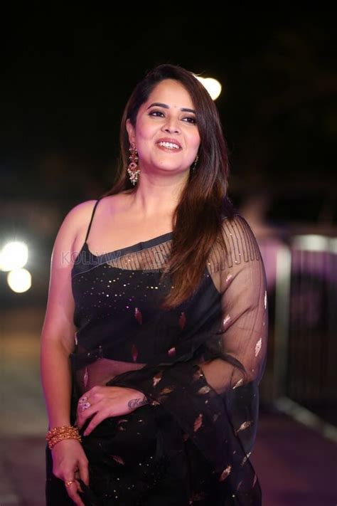 Actress Anasuya Bharadwaj At Pedha Kapu 1 Movie Pre Release Event Glam