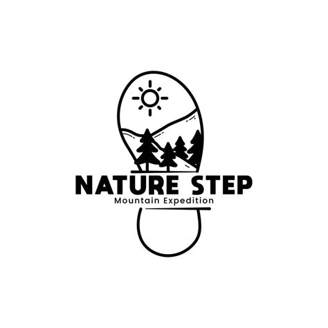 Nature Step logo 7783138 Vector Art at Vecteezy