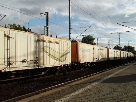 Ein Interfrigo Güterzug in Frankfurt am Main Süd Bahnbilder de